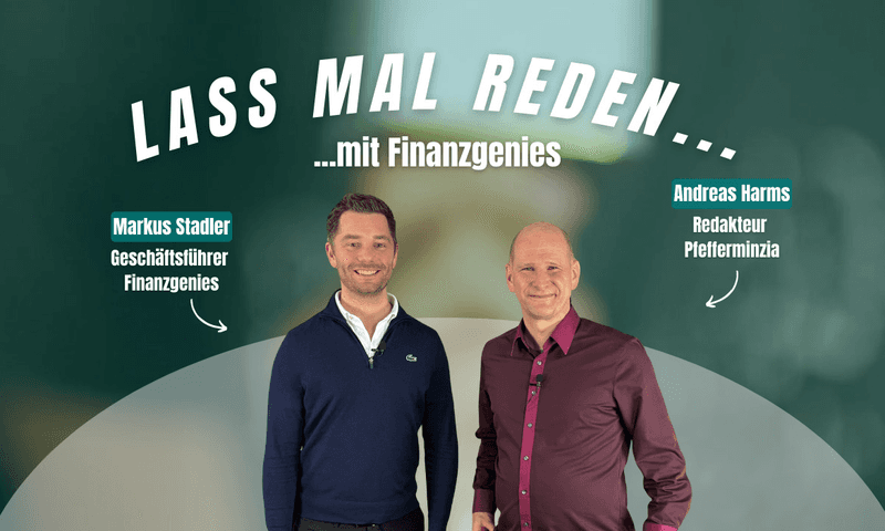 Vorschau des Pfefferminzia-Interviews warum Finanzgenies mehr als ein Maklerpool sein wollen